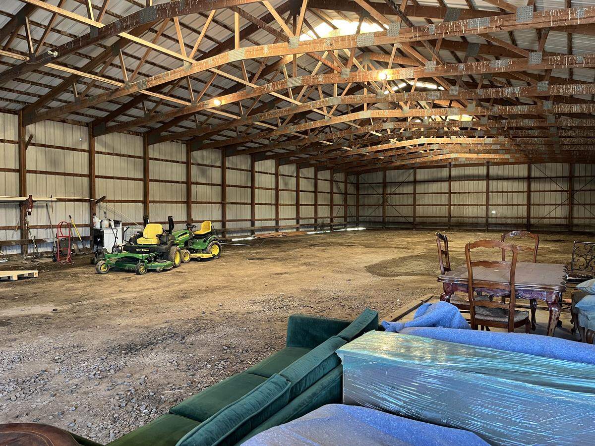 Leaders of Karla Smith Behavioral Health hope to renovate this giant pole barn and rent it out for special events at a former farm that will serve as the organization’s new location near Belleville West High School.